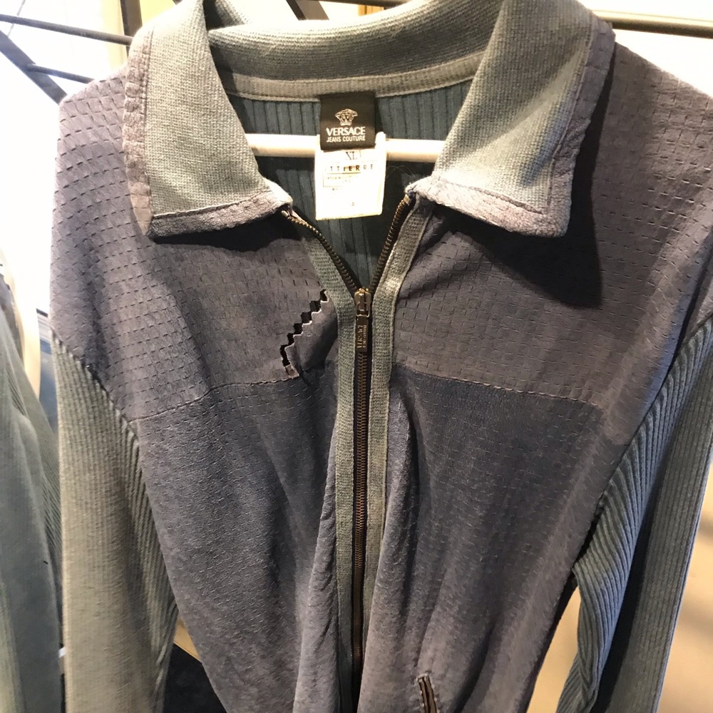 Men’s Versace zip up jacket